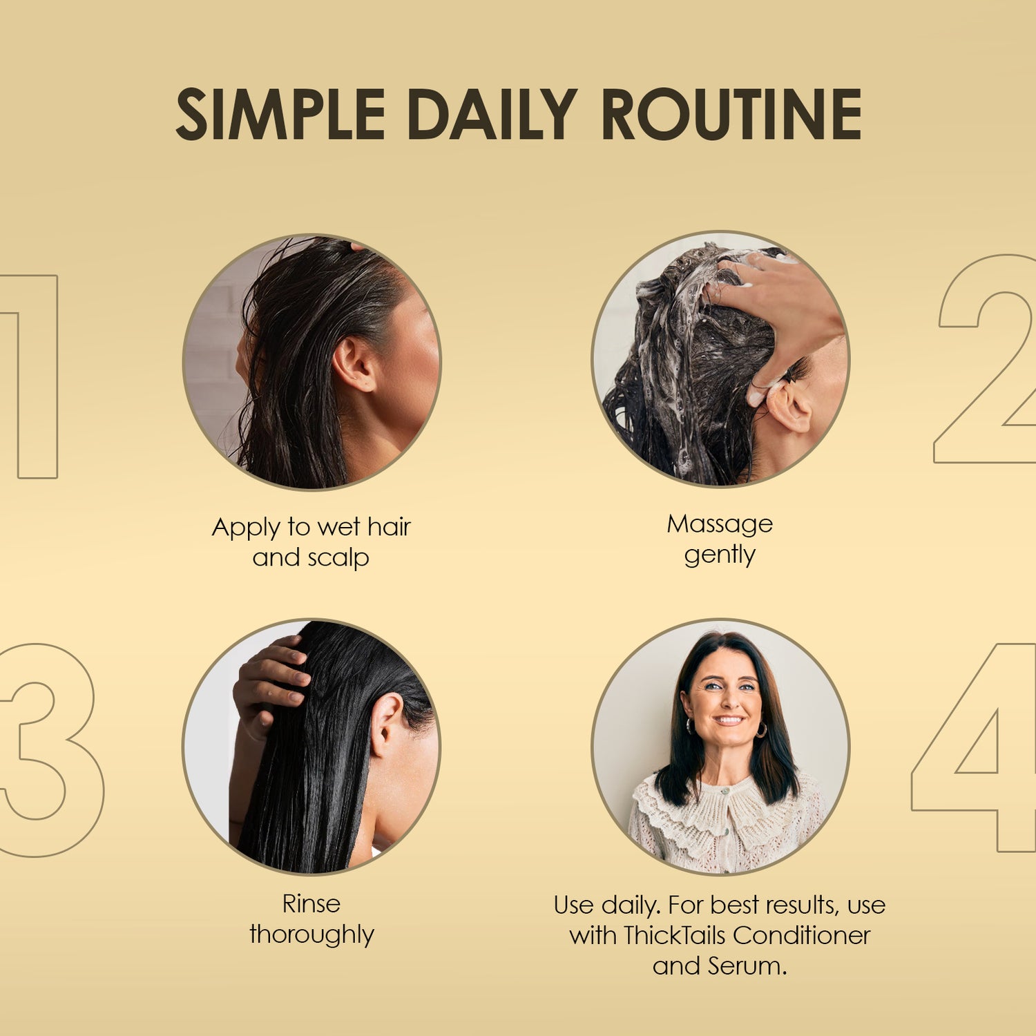 ThickTails Stimulating Hair Growth Shampoo | 8.45fl.oz