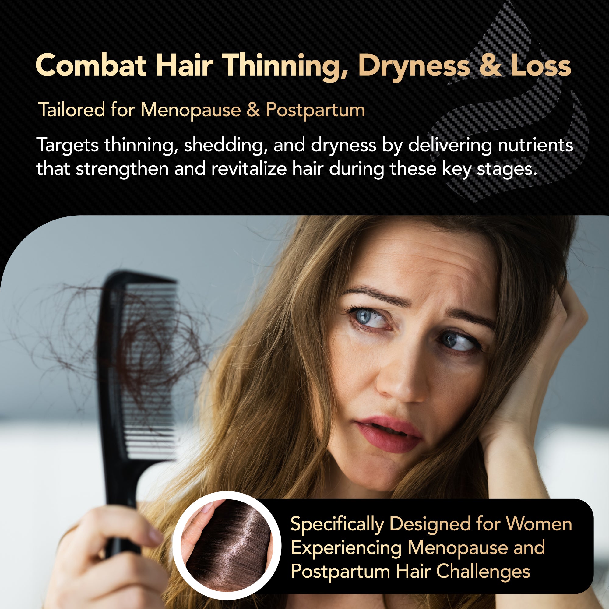 Hair Growth Vitamins - New & Improved