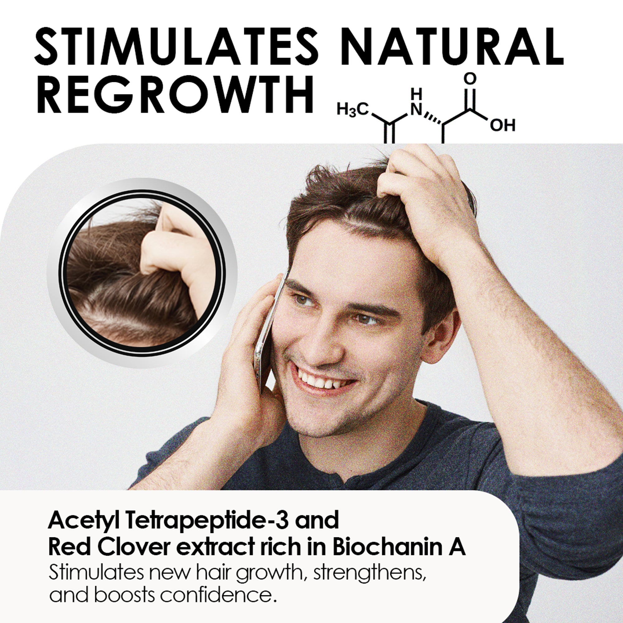 ThickTails Men’s Root Stimulating Leave-In Serum | 3 Pack (Buy 2, Get 1 Free)
