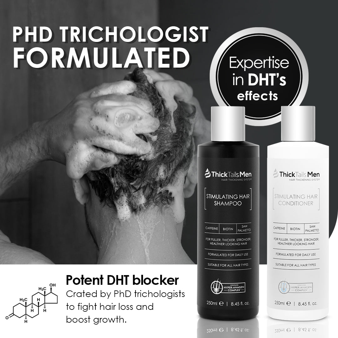ThickTails Men’s Hair Revitalisation Bundle | 3 Pack for Hair Growth & Scalp Health