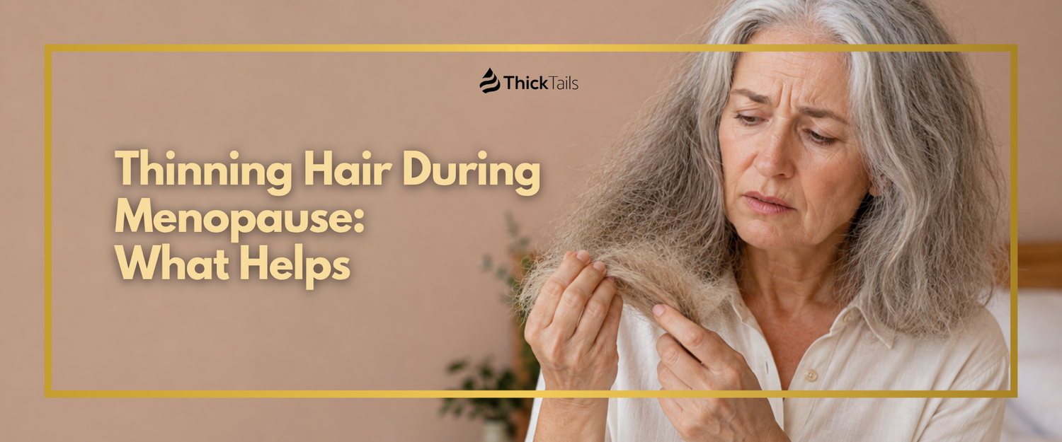 Thinning Hair During Menopause: What Helps