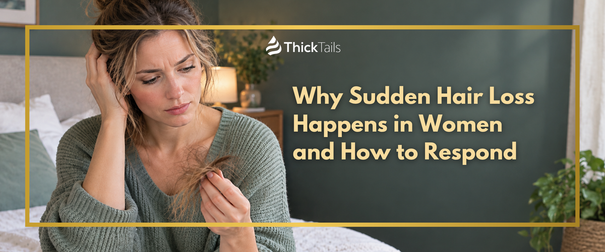 Why Sudden Hair Loss Happens in Women and How to Respond