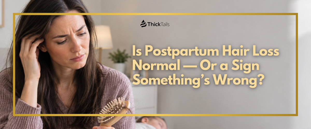 Is Postpartum Hair Loss Normal — Or a Sign Something’s Wrong?