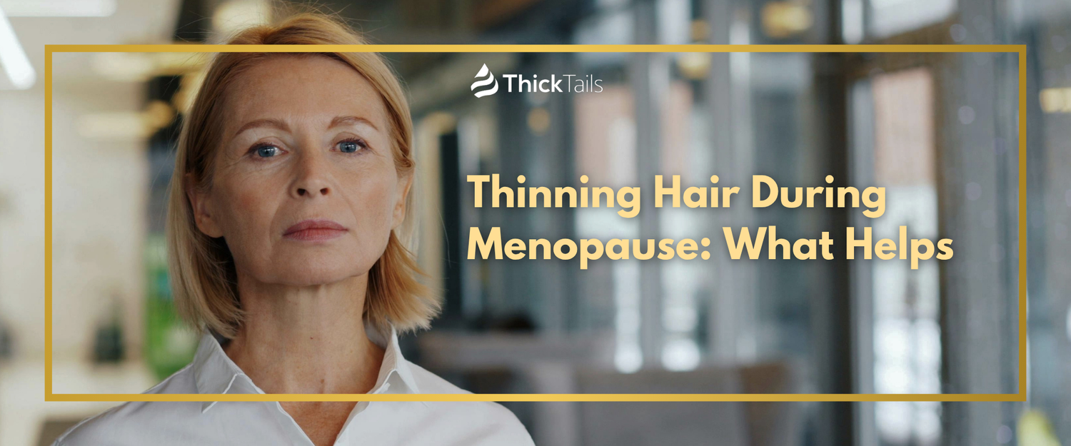 Thinning Hair During Menopause: What Helps