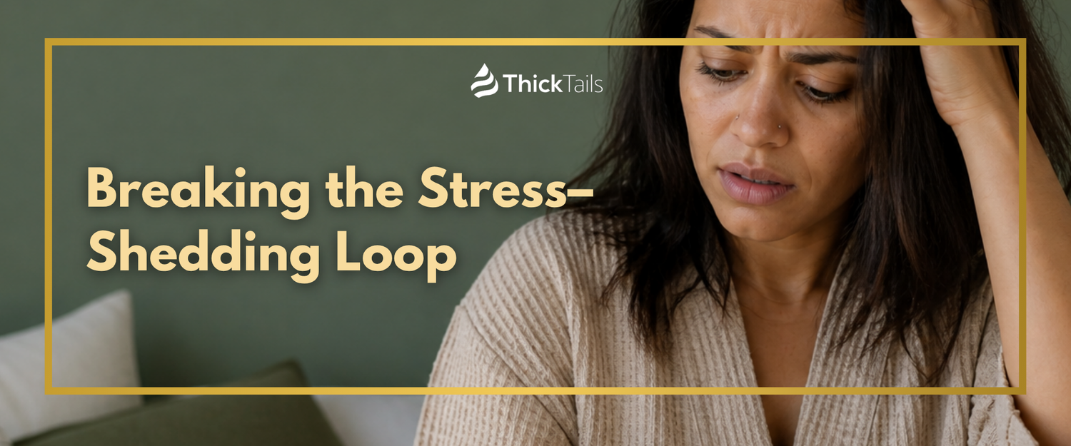 Breaking the Stress–Shedding Loop