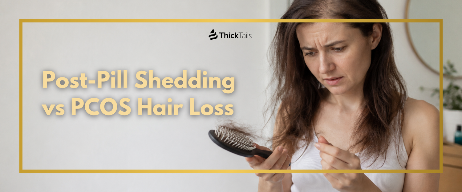 Post-Pill Shedding vs PCOS Hair Loss