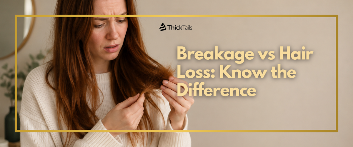 Breakage vs Hair Loss: Know the Difference