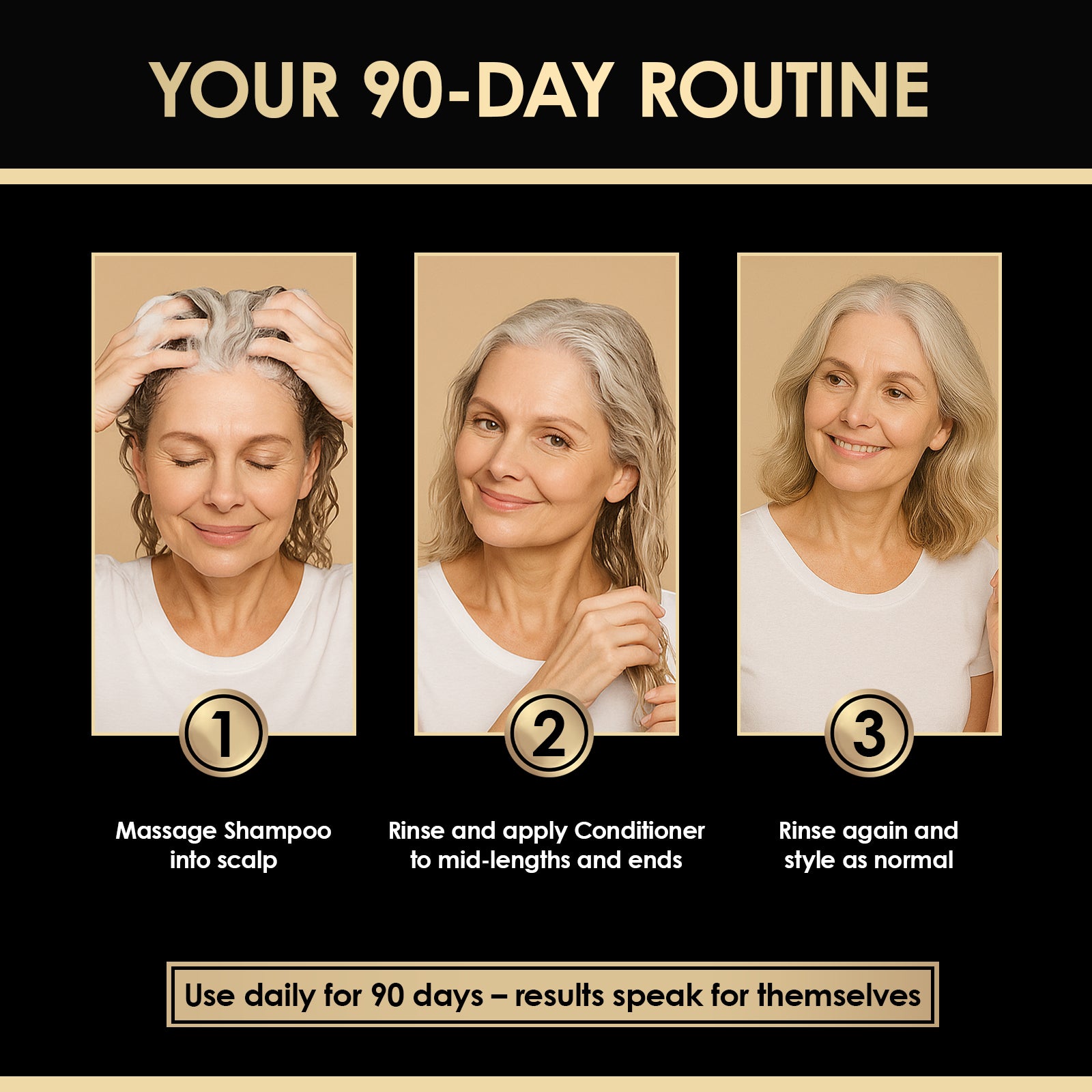 ThickTails Stimulating Hair Growth Shampoo & Conditioner | Dual Pack