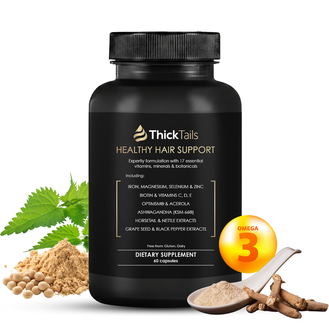 Hair Growth Vitamins - New &amp; Improved