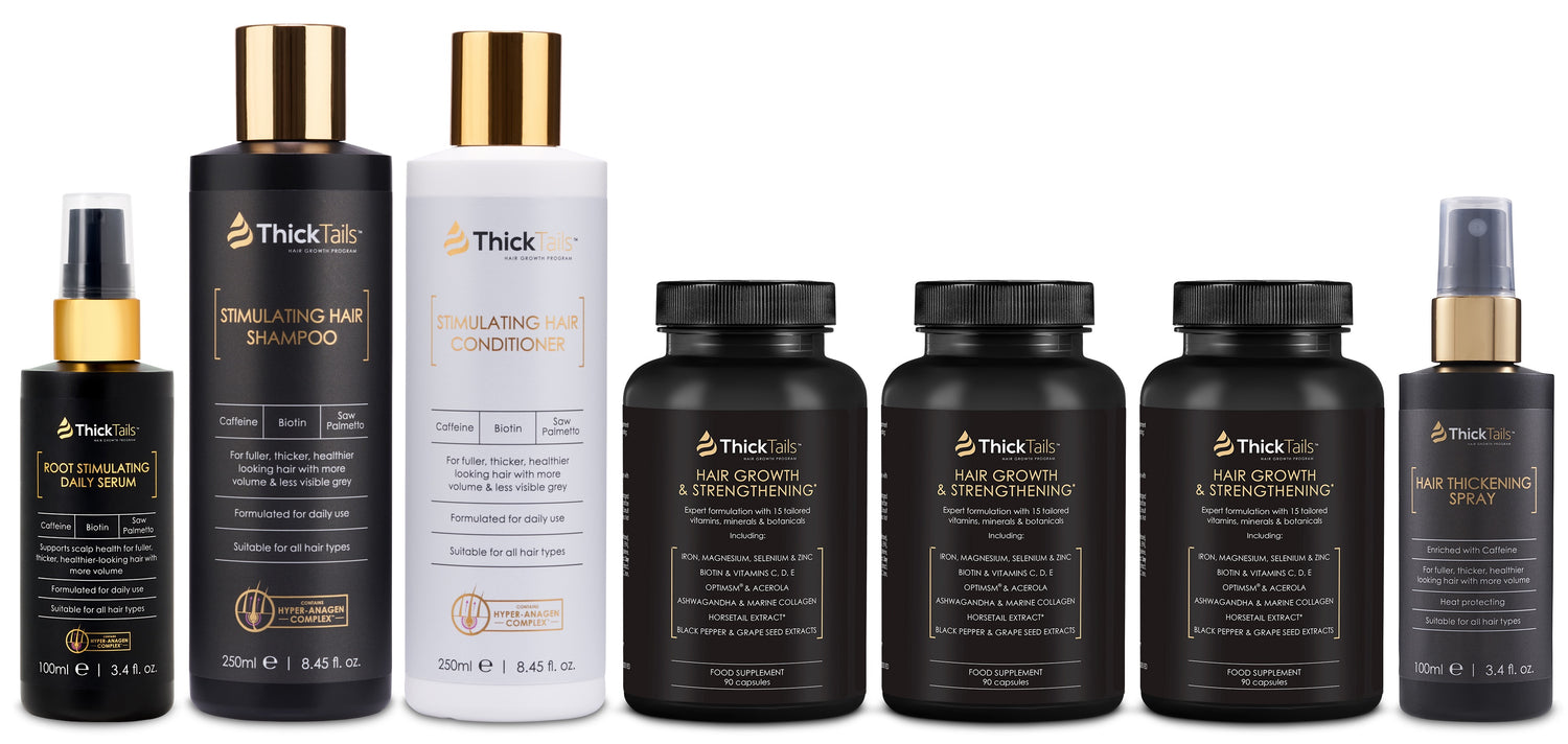 ThickTails Total 90-Day Hair Thickening System | 7-Pack