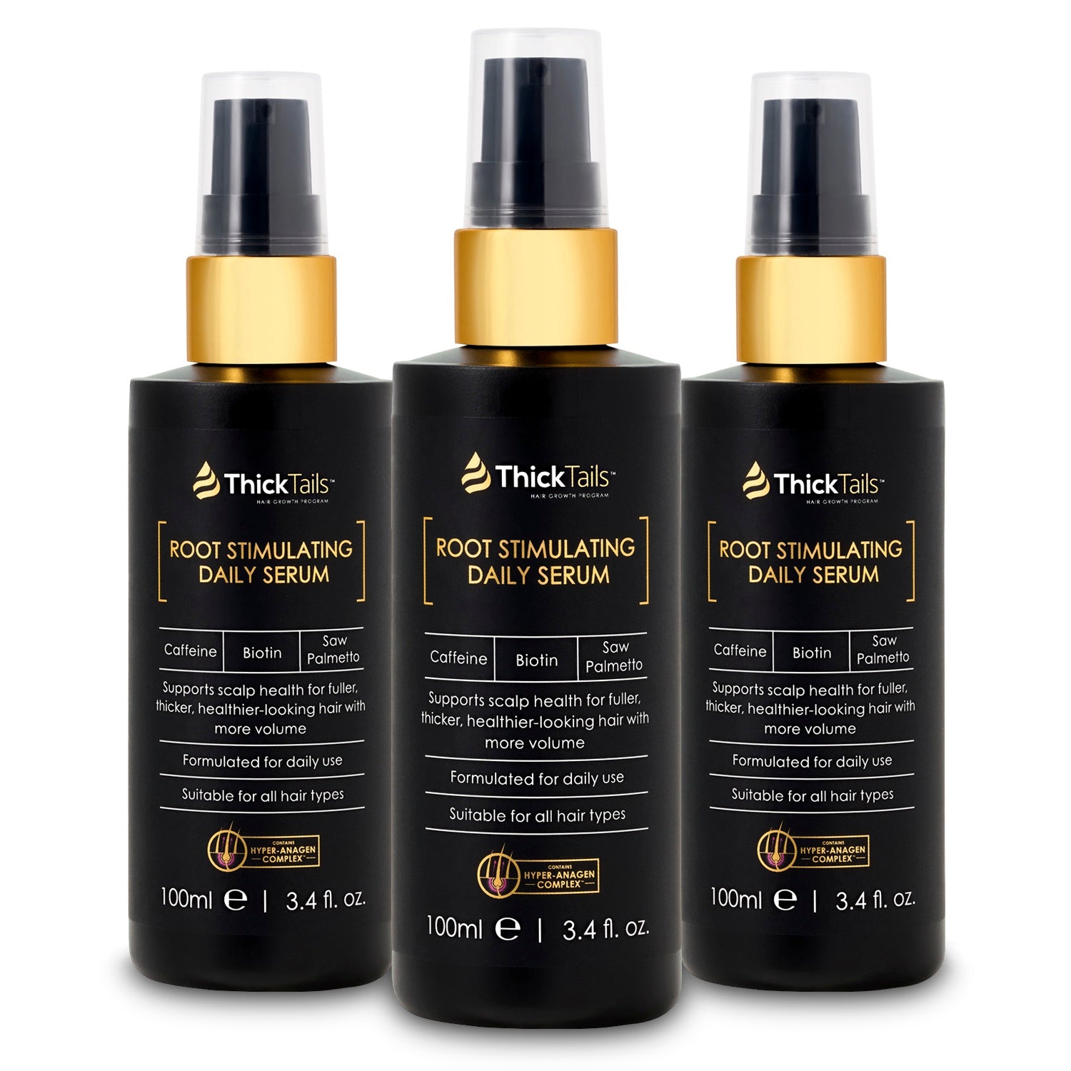 3 × Root Stimulating Daily Serum Pack
