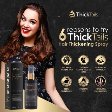ThickTails Vegan Exfoliating Scalp Scrub & Vegan Thickening Spray | 2-Pack